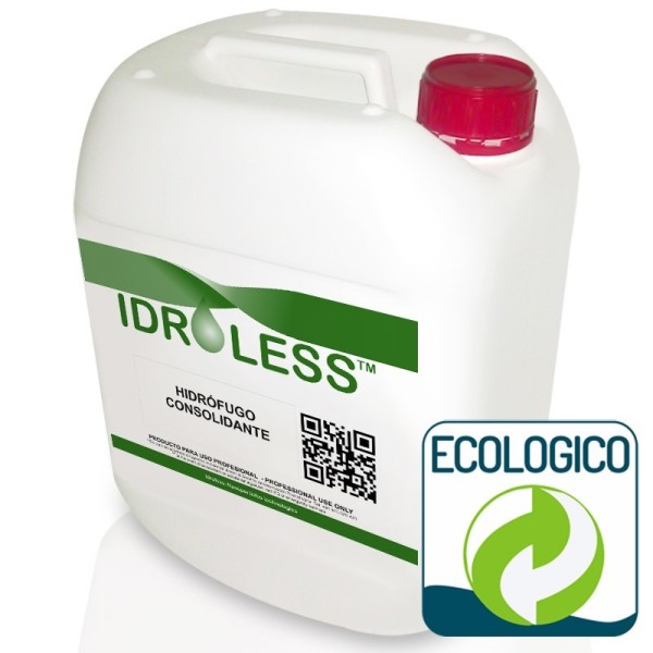 Hidrófugo ecológico sin disolventes con efecto consolidante
