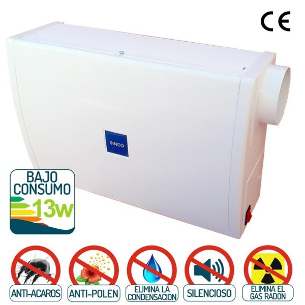 Precio de instalación equipo ventilación forzada
