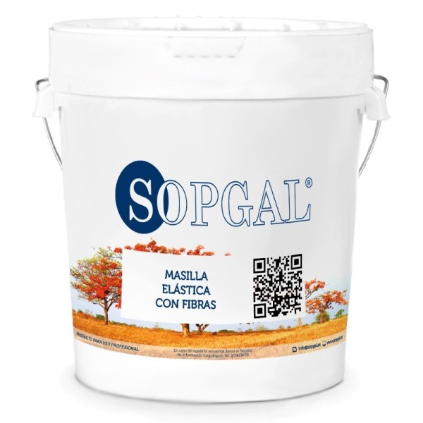Masilla Elástica con fibras 5kg de Sopgal