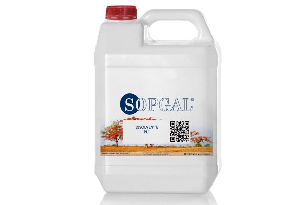 Disolvente de Poliuretano 5L Sopgal para mejor adherencia de la pintura