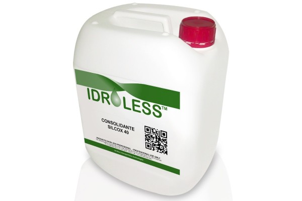 Consolidante anti-polvo Silcox 40 de Idroless