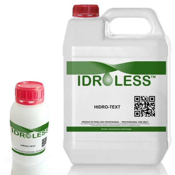 Hidrófugo y Repelente de Grasas para Textil - HidroText