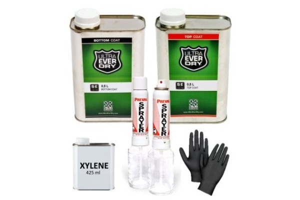 ultra ever dry con kit de aplicación por spray