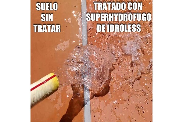 Impermeabilizante incoloro antimanchas para suelos y paredes