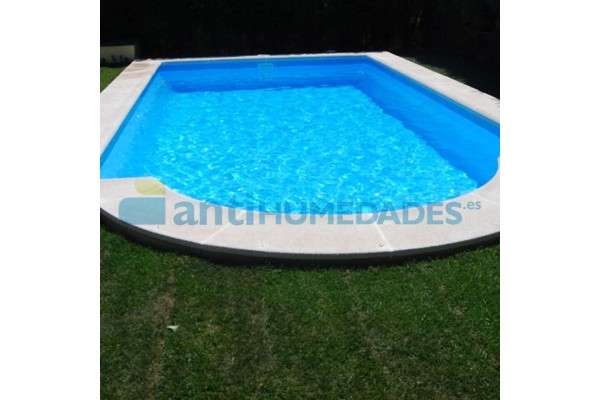 Pintura impermeabilizante para piscinas y cualquier superficies con estancamiento de agua