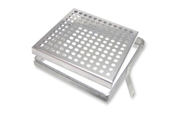 Rejilla con Sistema Anti Atascos Marco + Tapa Plana en Acero Inoxidable de Rejinox Prodes