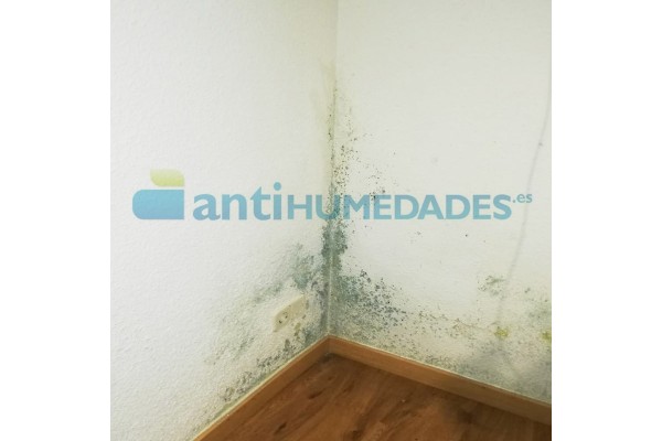 Humedades provocadas por condensación y puentes térmicos en interior de vivienda
