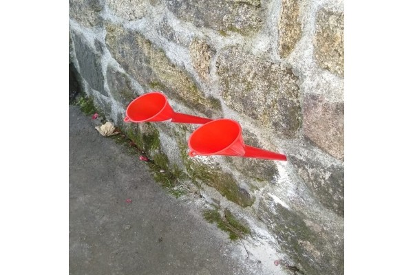 Canulas para inyección en muro de piedra de Capirsec para humedades capilares