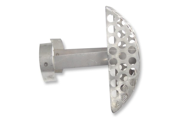Rejilla Easy Oval de Rejinox de fácil colocacion para evitar atascos en terrazas