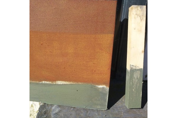 Pintura auto oxidante de Sopgal para decoración