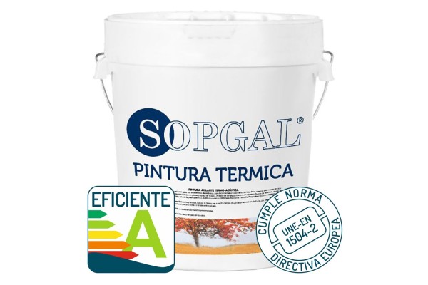 Pintura aislante térmica para terrazas que reduce la transmisión del calor