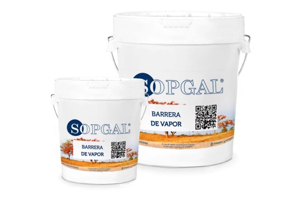 Imprimación Barrera de Vapor bicomponente de Sopgal