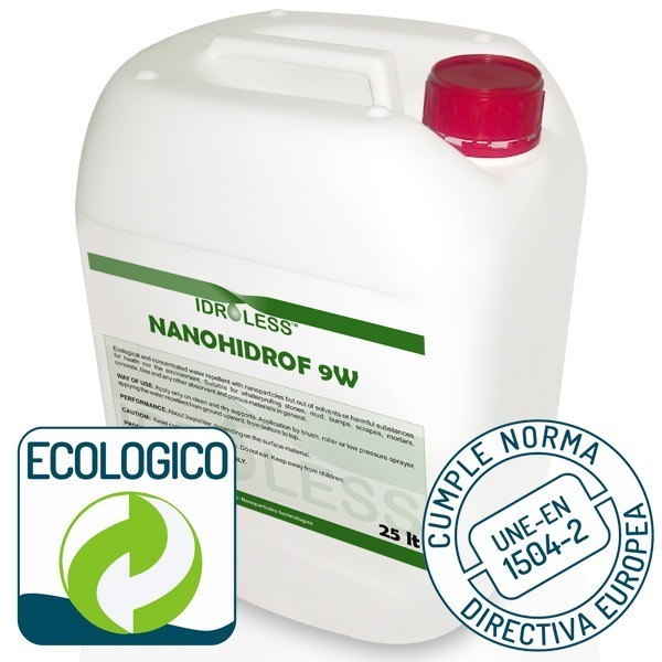 Hidrófugo sin disolventes y ecológico