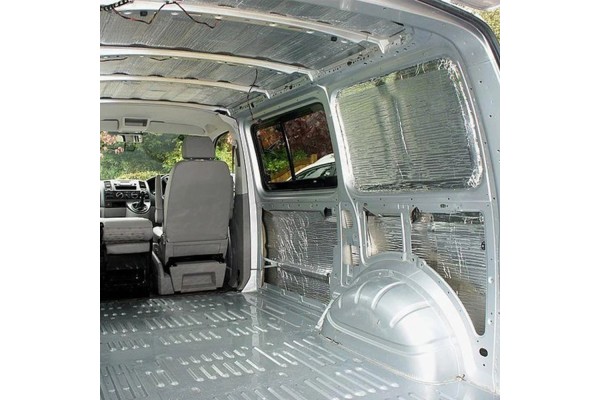 Cinta autoadhesiva de aluminio para camperización de furgonetas
