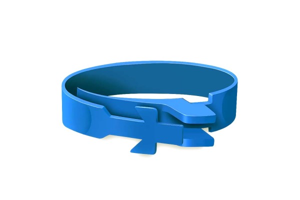 Pulsera hidroexpansiva para tuberías pasantes de PVC