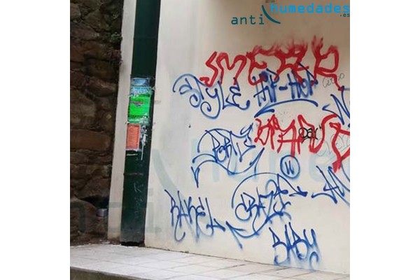 Tratamiento preventivo Antigrafiti para pintadas de Sopgal