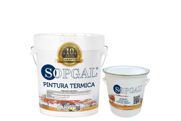 Acabado Protector Finish Coat para refuerzo de pintura térmica de terrazas