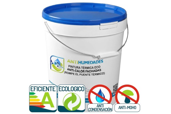 Pintura térmica con microesferas cerámicas aislantes