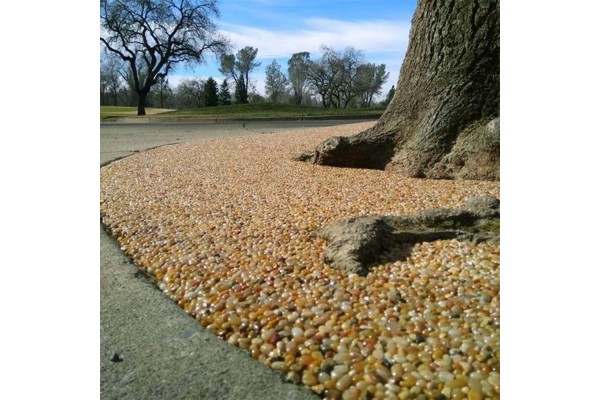 Resina aglutinante para áridos, triturado de mármol, gravas...