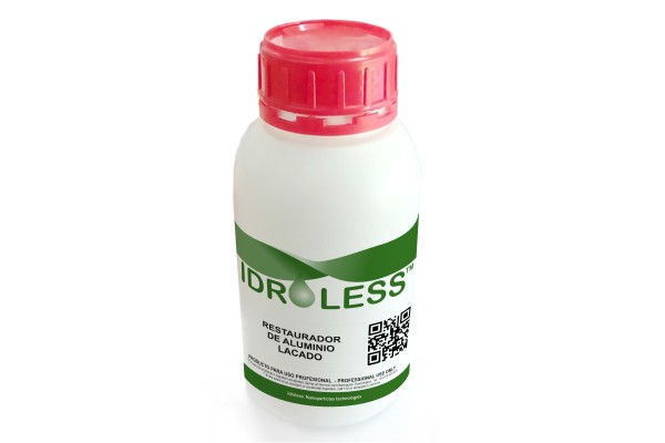 Restaurador de aluminio lacado de Idroless