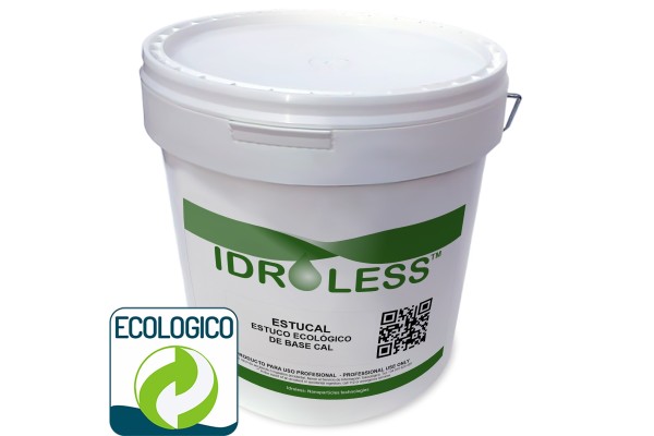 Pintura Estucal Idroless de estuco ecológico de base cal