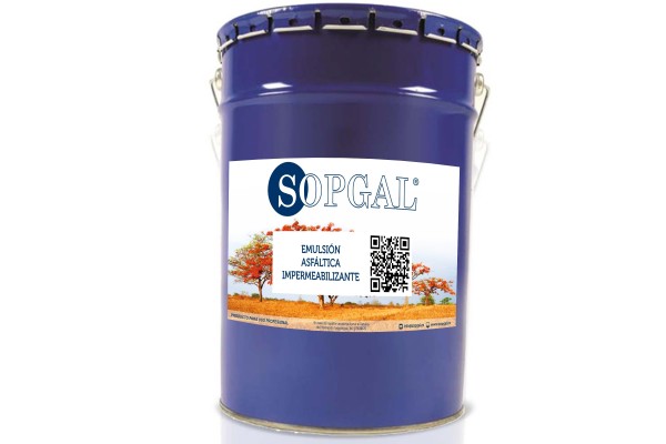 Emulsión asfáltica impermeabilizante