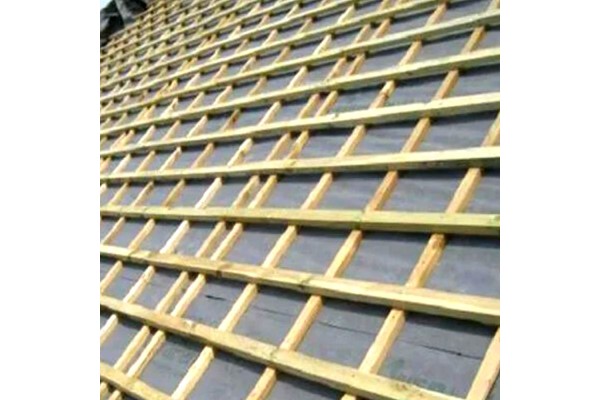 Tela transpirable cubiertas, porches y fachadas de madera