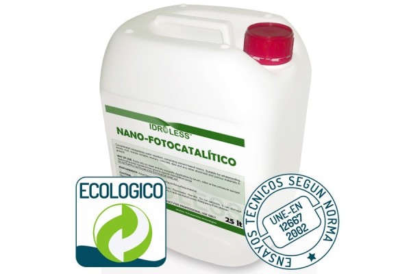 Nano-fotocatalítico repelente de agua de Idroless Ecológico