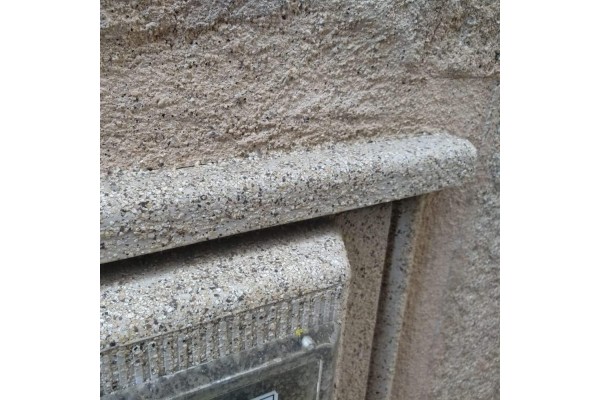 Pintura polipiedra aplicada en contador