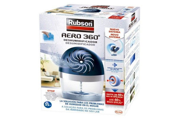 Deshumidificador Rubson Aero 360º + 1 tableta GRATIS