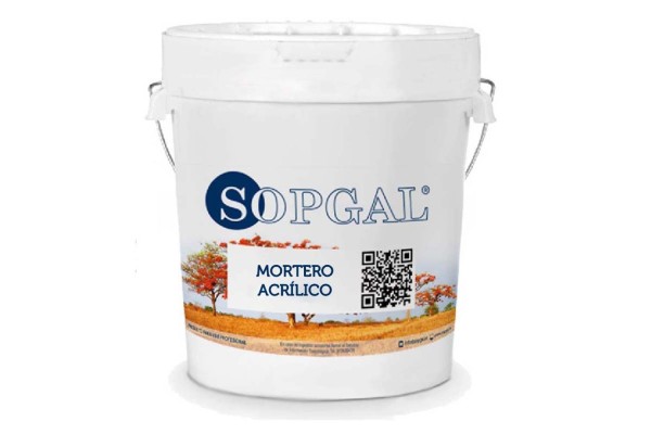 Mortero Acrílico altas prestaciones de Sopgal