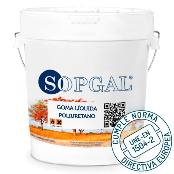 Goma Líquida elástica para impermeabilización