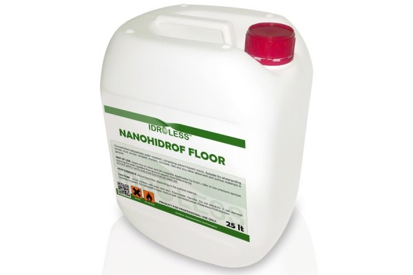 Hidrófugo Nanohidrof Floor de Idroless conforme norma UNE-EN 1504-2