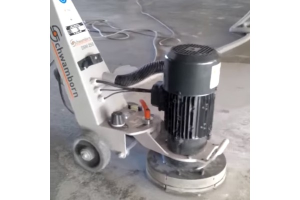 Lijado de suelo con adaptadores para segmentos Schwamborn