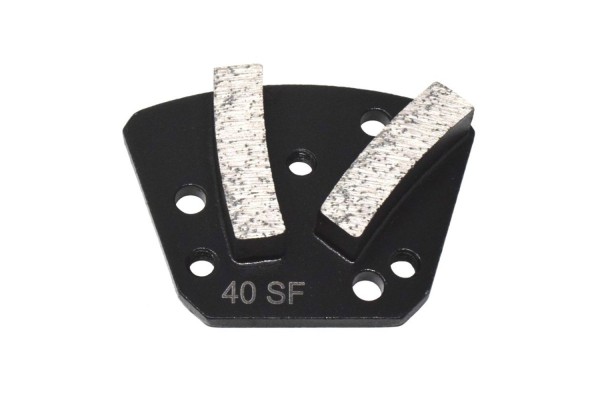 Segmento diamantado BLACK para pulido y desbaste de suelos blandos