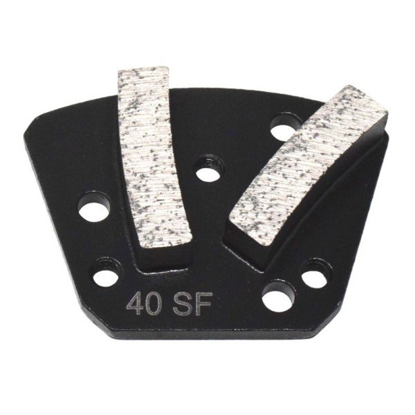 Segmento diamantado BLACK para pulido y desbaste de suelos blandos