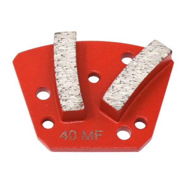 Segmento Diamantado red para desbaste y pulido de suelos de dureza media