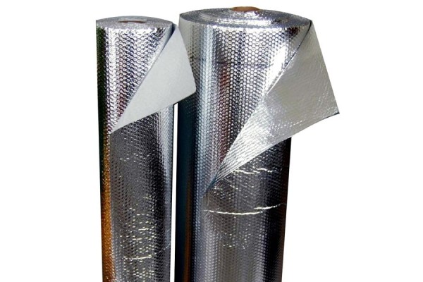 Aislante Térmico Reflexivo Antihumedades 100% aluminio con doble capa de aluminio