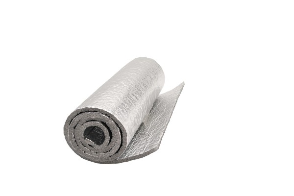 Aislante térmico reflexivo de aluminio y espuma de polietileno