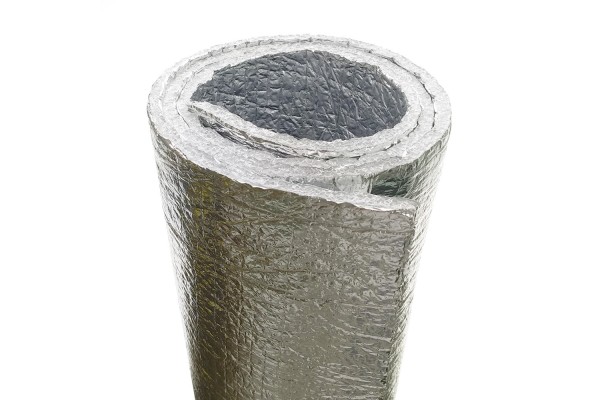 Rollo de aislante térmico simplex con espuma y aluminio puro