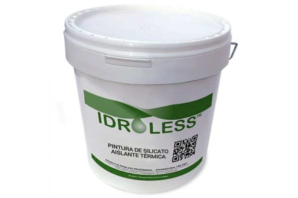 Pintura de Silicatos Aislante Térmica Idroless