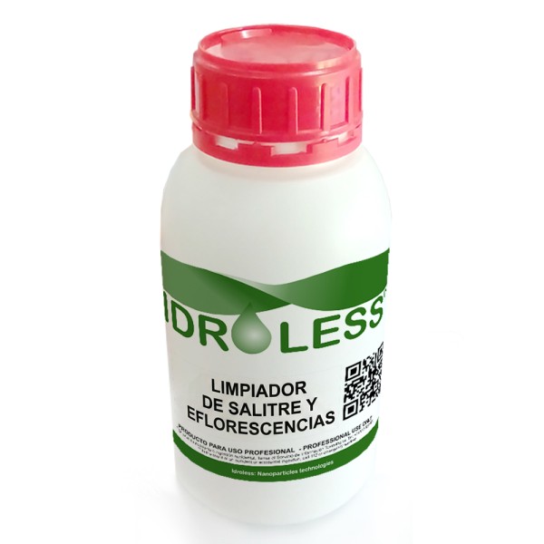 Limpiador Desincrustante de Eflorescencias, salitre, cal... Idroless