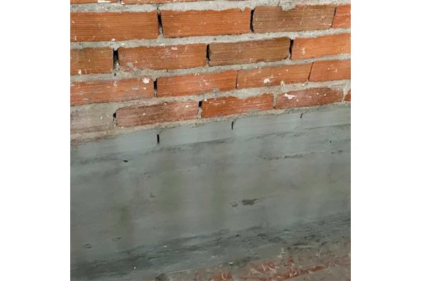 Mortero Sec Antisales Idroless aplicado en paredes