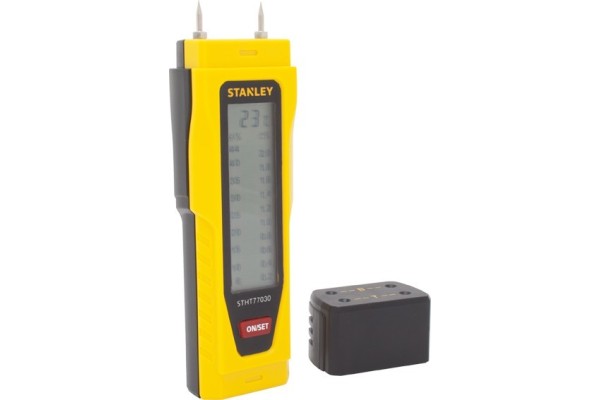 Medidor de Humedad Stanley para madera y materiales de obra