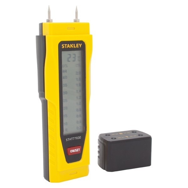 Medidor de Humedad Stanley para madera y materiales de obra