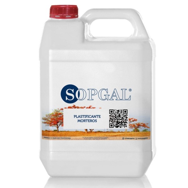 Plastificante de Morteros Sopgal