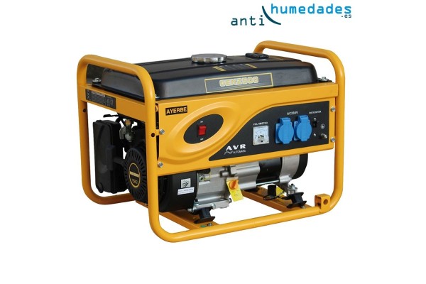Generador PB-2500 W de Ayerbe con depósito de 18 litros