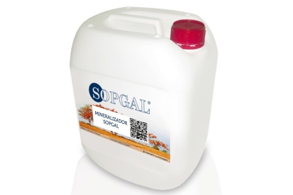 Mineralizador Sopgal para impermeabilización y consolidación de paredes