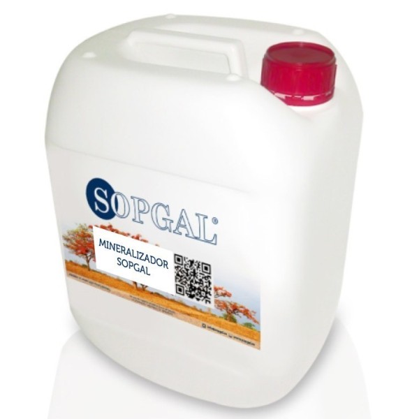 Mineralizador Sopgal para impermeabilización y consolidación de paredes