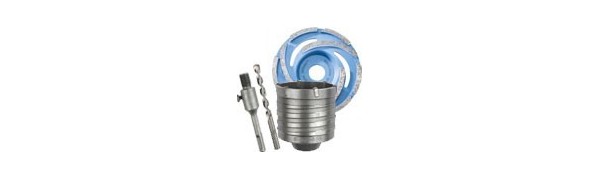 Coronas para Taladrar hormigón y Coronas de desbaste para construcción